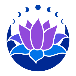 Stacy Quast Lotus Moons Logo. Stacy Quast Astrology.